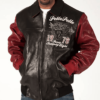 Power & Speed 1978 Pelle Pelle World's Finest Jacket Red and Black