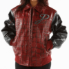 Pelle Pelle Premium Leather Est 1978 Exotic Red Jacket