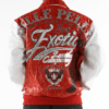 Pelle Pelle Premium Leather Est 1978 Exotic Red and Orange Jacket