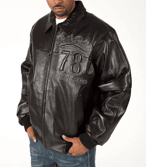 Pelle Pelle Premium Leather World Famous Superior Design Brown Jacket
