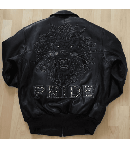 Pelle Pelle Pride Studded Black Jacket