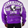 Pelle Pelle Purple White World’s Best 1978 Studded Jacket