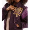 Pelle Pelle Queen Of Thrones Purple Jacket