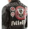 Pelle Pelle Men’s Rebel Soul Black Leather Jacket