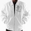 Pelle Pelle Reign Supreme White Leather Jacket