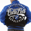 Pelle Pelle Revolution Black And Blue Jacket