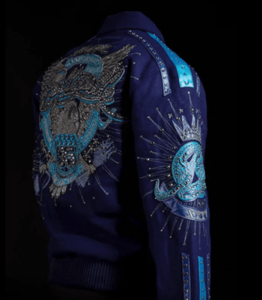 Pelle Pelle 35th Anniversary Royal Blue Woolen Jacket