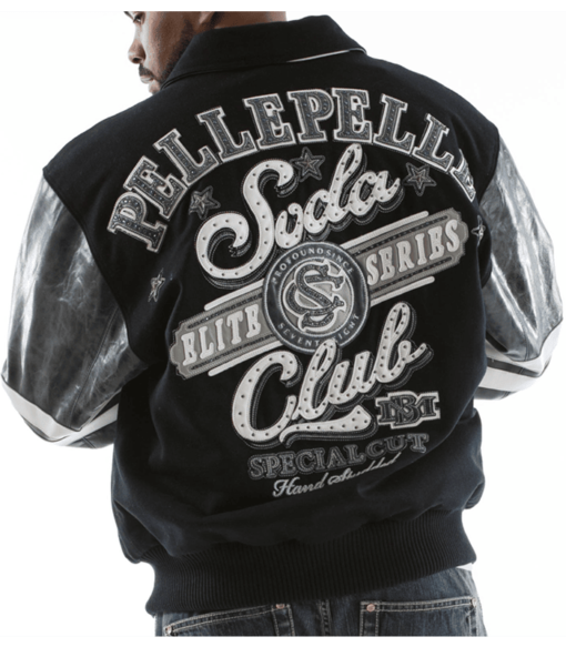 Pelle Pelle Soda Club Elite Series Black Jacket