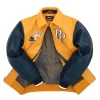 Pelle Pelle Soda Club Heritage Series MB 1978 Yellow Genuine Leather Jacket