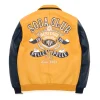 Pelle Pelle Soda Club Heritage Series MB 1978 Yellow Real Leather Jacket