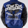 Pelle Pelle Men’s Soda Club Sportster Blue Leather Jacket