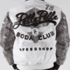 Pelle Pelle Soda Club Sportster White Leather Jacket