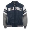 Pelle Pelle Soda Club Vintage Arches 1978 Navy Blue Leather Jacket