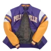 Pelle Pelle Soda Club Vintage Arches 1978 Purple Genuine Leather Jacket