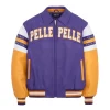 Pelle Pelle Soda Club Vintage Arches 1978 Purple Leather Jacket