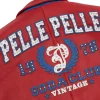 Pelle Pelle Soda Club Vintage Arches 1978 Red Genuine Leather Jacket