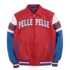 Pelle Pelle Soda Club Vintage Arches 1978 Red Leather Jacket