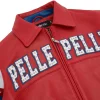 Pelle Pelle Soda Club Vintage Arches 1978 Red Top Grain Leather Jacket