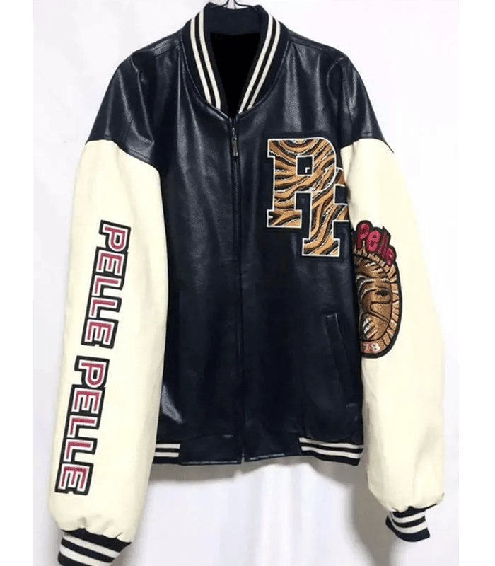 Pelle Pelle Stadium Jumper Award Leather Jacket - PellePelle
