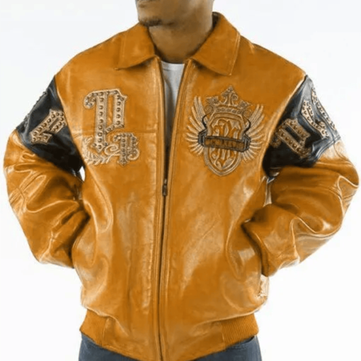 Pelle Pelle Street King Mustrad Leather Jacket