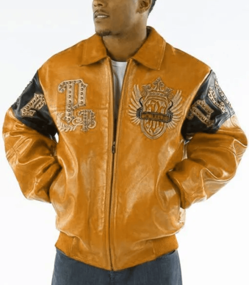 Pelle Pelle Street King Mustrad Leather Jacket