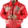 Pelle Pelle True To Our Roots Red Jacket