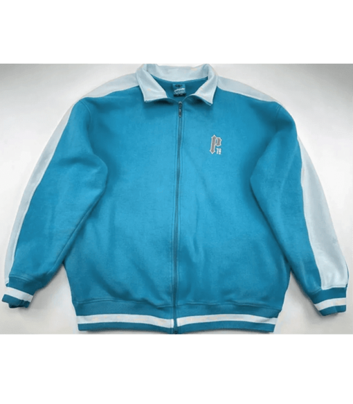 Pelle Pelle Turquoise Vintage Marc Buchanan Jacket