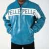 Pelle Pelle Turquoise White World’s Best 1978 Studded Jacket