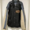 Pelle Pelle Varsity Bomber 90s Leather Jacket For Men