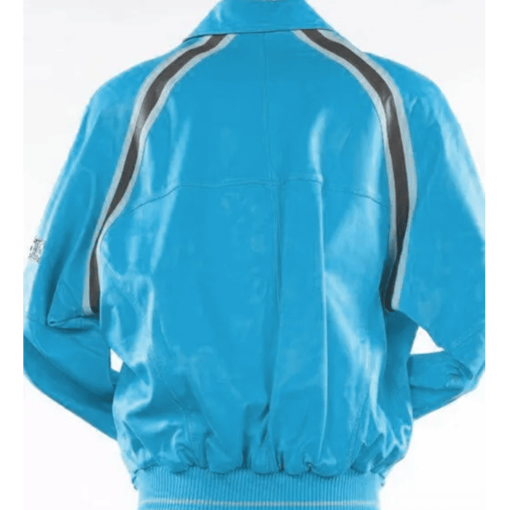 Pelle Pelle Bright Turquoise Varsity Jacket