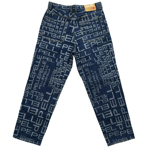 Alternative view of Pelle Pelle 90's Monogram Blue Jeans
