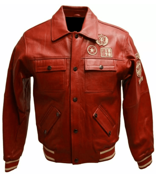 Pelle Pelle Vintage 1978 Top Grain Red leather jacket