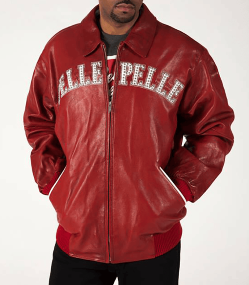 Pelle Pelle Vintage Worlds Best 1978 Guaranteed Quality Red Leather Jacket