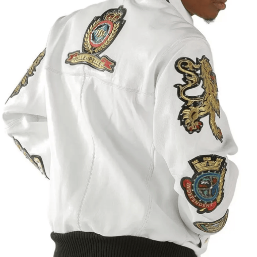 Pelle Pelle 1978 White Leather Jacket