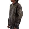 Pelle Pelle Who Decides War USA Chestnut Leather Full Grain Jacket