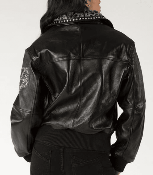 Pelle Pelle Women’s Biker Black Leather Jacket