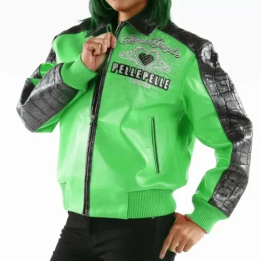 Pelle Pelle Women Green Unrivaled MB Jacket