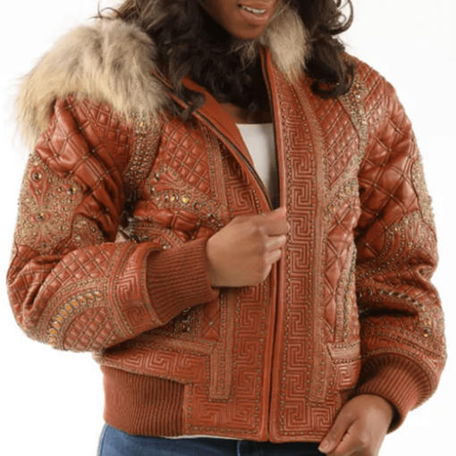 Pelle Pelle Women Monarch Rust Burnish Jacket