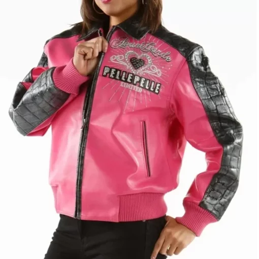 Pelle Pelle Women Pink Unrivaled MB Jacket