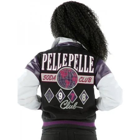 Pelle Pelle Women World Famous Soda Club Wool Jacket