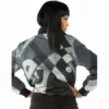 Pelle Pelle Womens Abstract Nylon Jacket