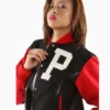Pelle Pelle Womens Gator P Crimson Pure Wool Jacket