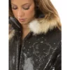 Pelle Pelle Women's PP Crest Python Top Leather jacket