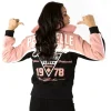 Pelle Pelle Women's Soda Club Custom Made Marc Buchanan 1978 Black AND Pink Jacket