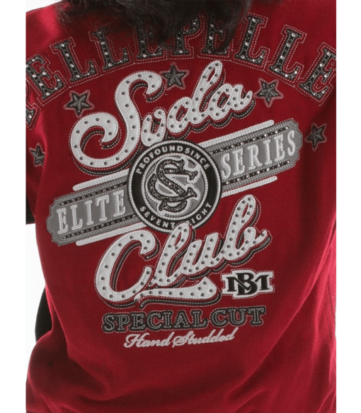 Pelle Pelle Women’s Soda Club Crimson Jacket