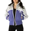 Pelle Pelle Women's The Original Soda Club Custom Made Marc Buchanan 1978 Purple and Grey pURE Wool Jacket