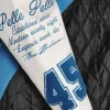 Pelle Pelle World Famous MB 1978 Blue and White Varsity Wool Jacket