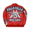 Pelle Pelle World Famous MB 1978 Red Leather Jacket