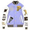 Pelle Pelle World Famous Marc Buchanan 1978 Orchid Varsity Wool Jacket
