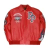 Pelle Pelle World Famous Marc Buchanan 1978 Red Leather Jacket